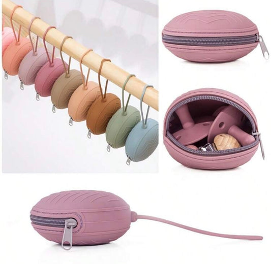 Silicone Zipper Dummy Holder