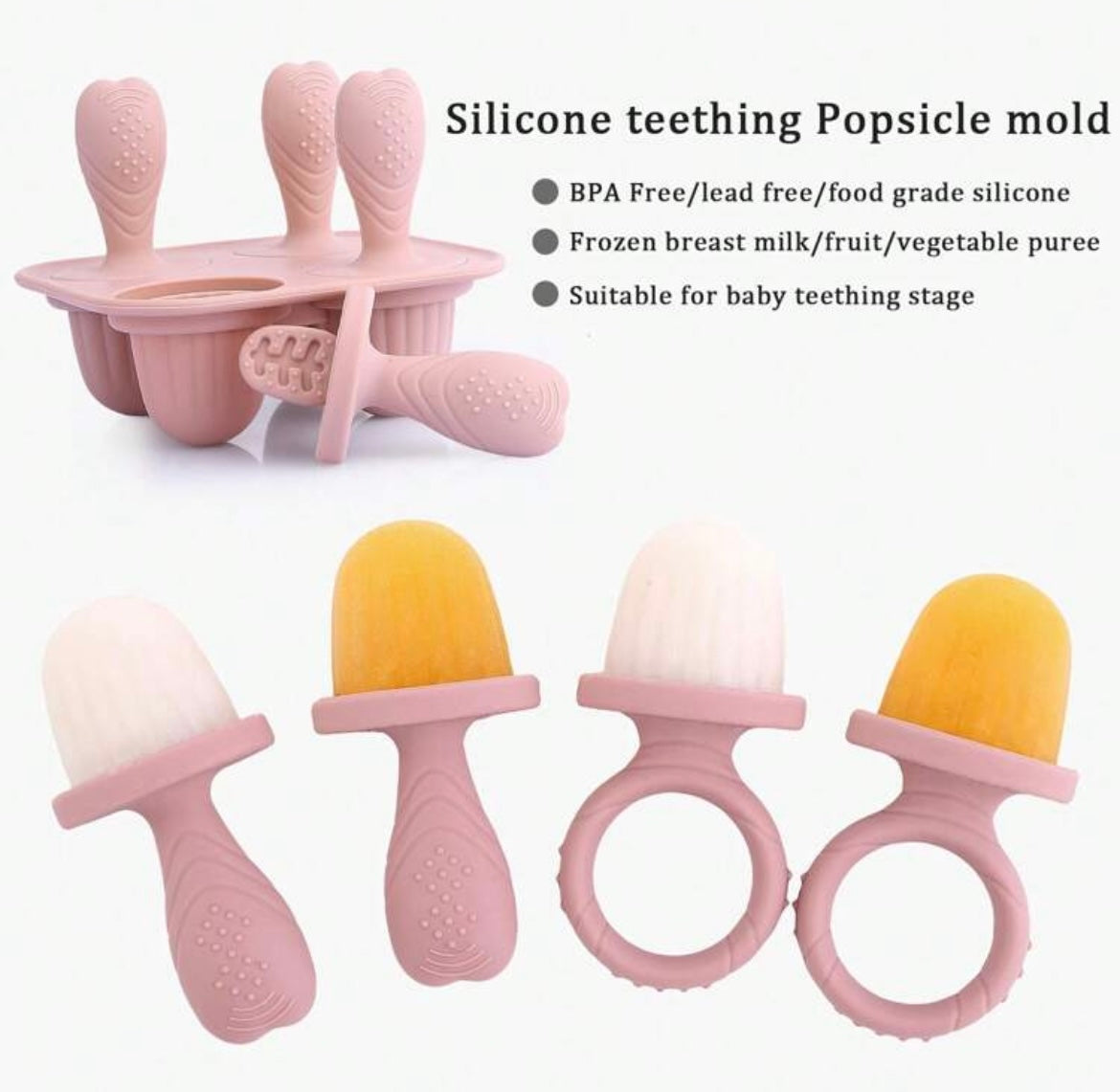 Silicone Popsicle Set